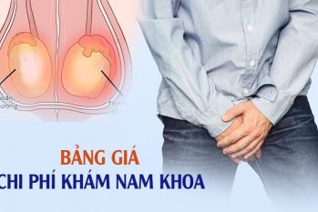 Bảng giá chi phí khám nam khoa năm 2025 chi tiết từng hạng mục