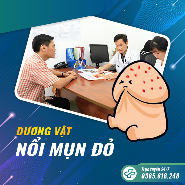 [Dương vật nổi mụn đỏ ngứa] là bệnh gì? Địa chỉ chữa dương vật nổi mụn